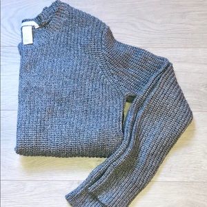H&M Grey Chunky Knit Sweater